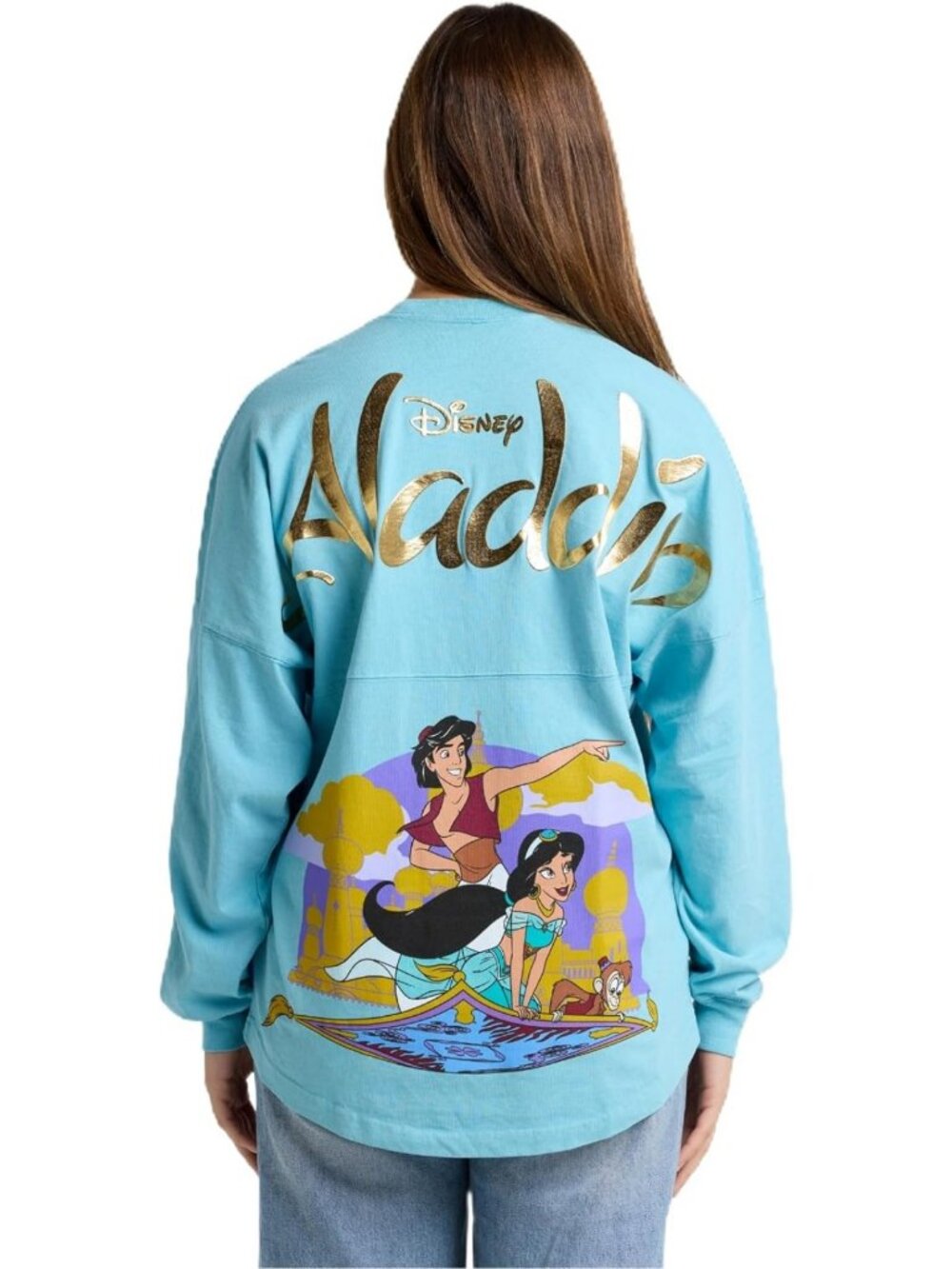 Oversized Long Sleeve Spirit Jersey - Disney Princess Collection, Cozy & Stylish